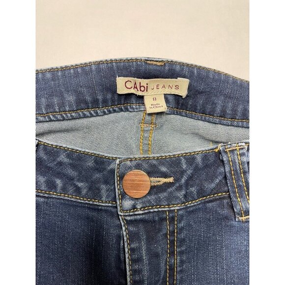 Cabi #755 Dark Wash Bree Skinny Jeans Size 8‎ - Picture 11 of 12